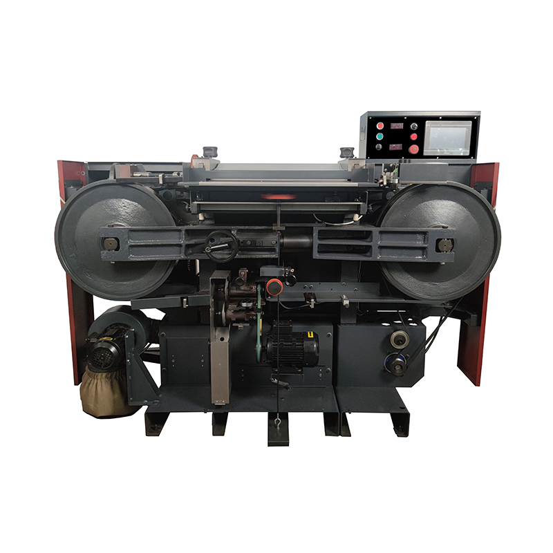 What safety protection designs does the electrical control system of shengma leather splitting machine have?