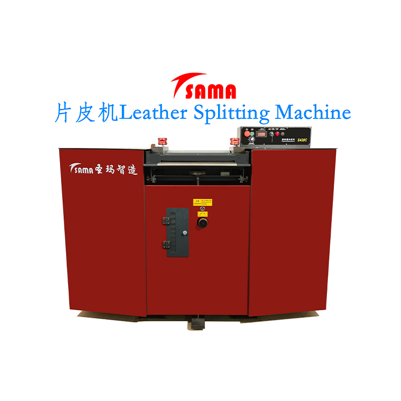 How does the Shengma leather splitting machine achieve micron-level thickness control, ensuring uniform and error-free leather splitting?